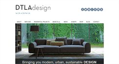 Desktop Screenshot of dtladesign.com